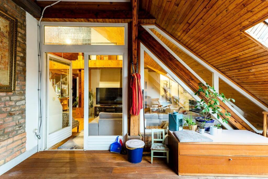 Rooftop 180M2 Loft With Private Sauna, Bratislava Exterior photo